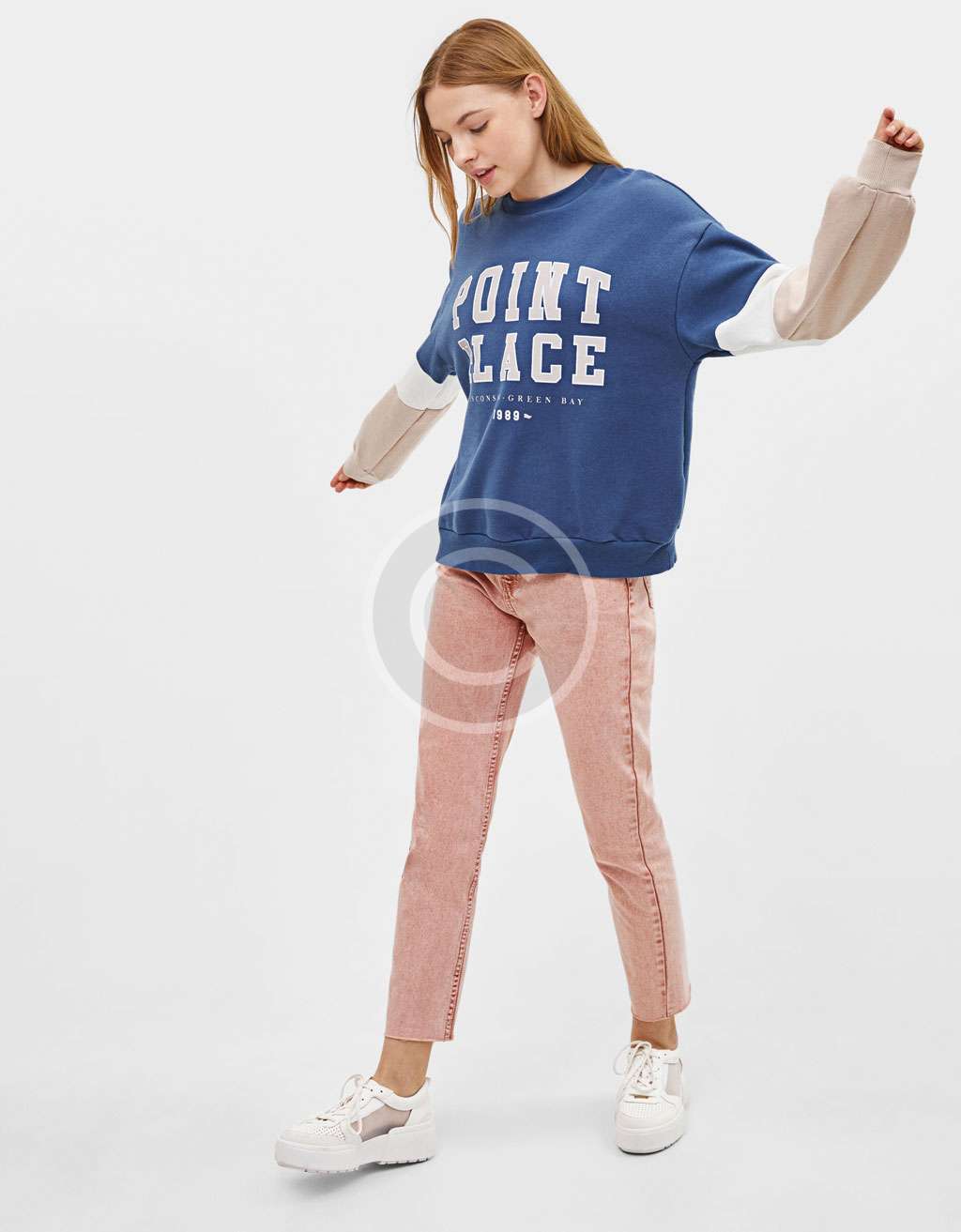 Womens oversized fall pullover - Imagen 3